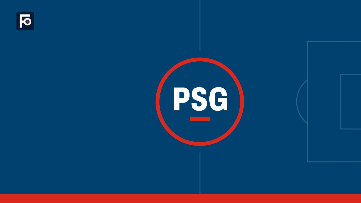 Visuel graphique Foot France aux couleurs de Paris Saint-Germain