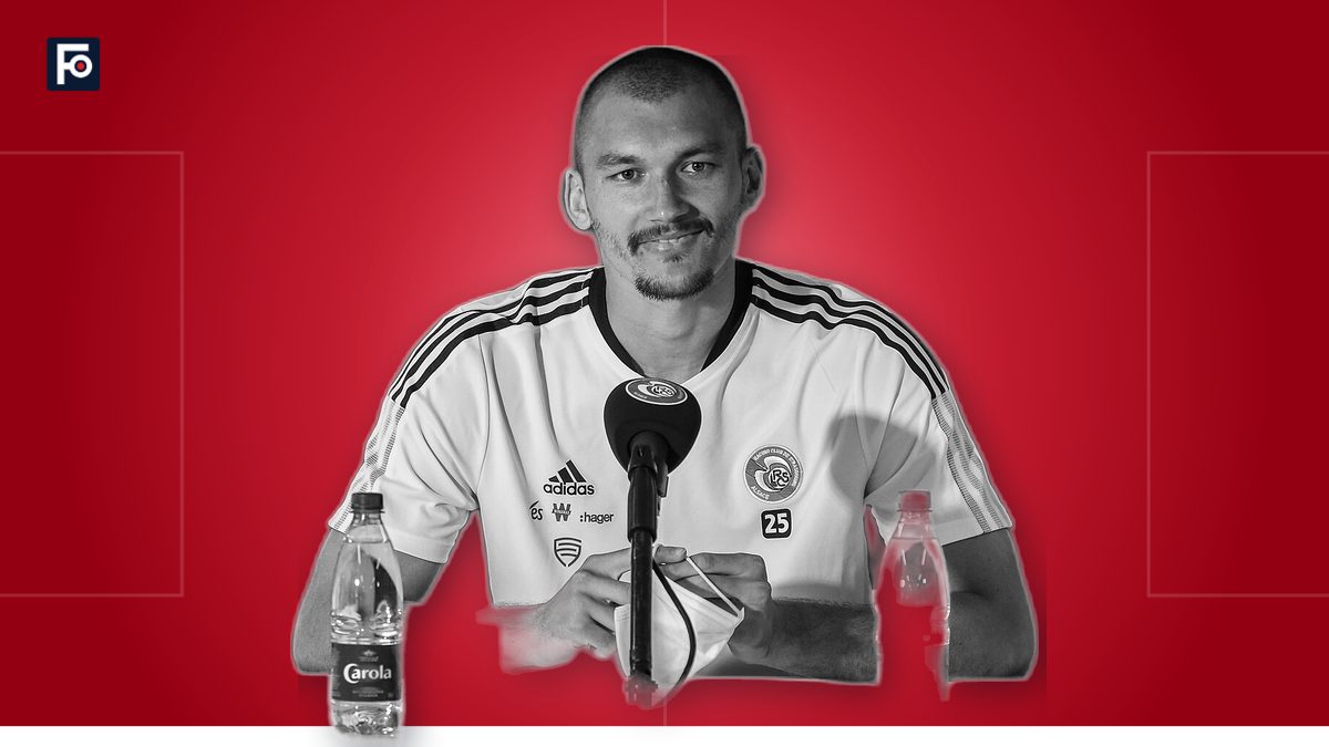 Ludovic Ajorque, photographié en 2021