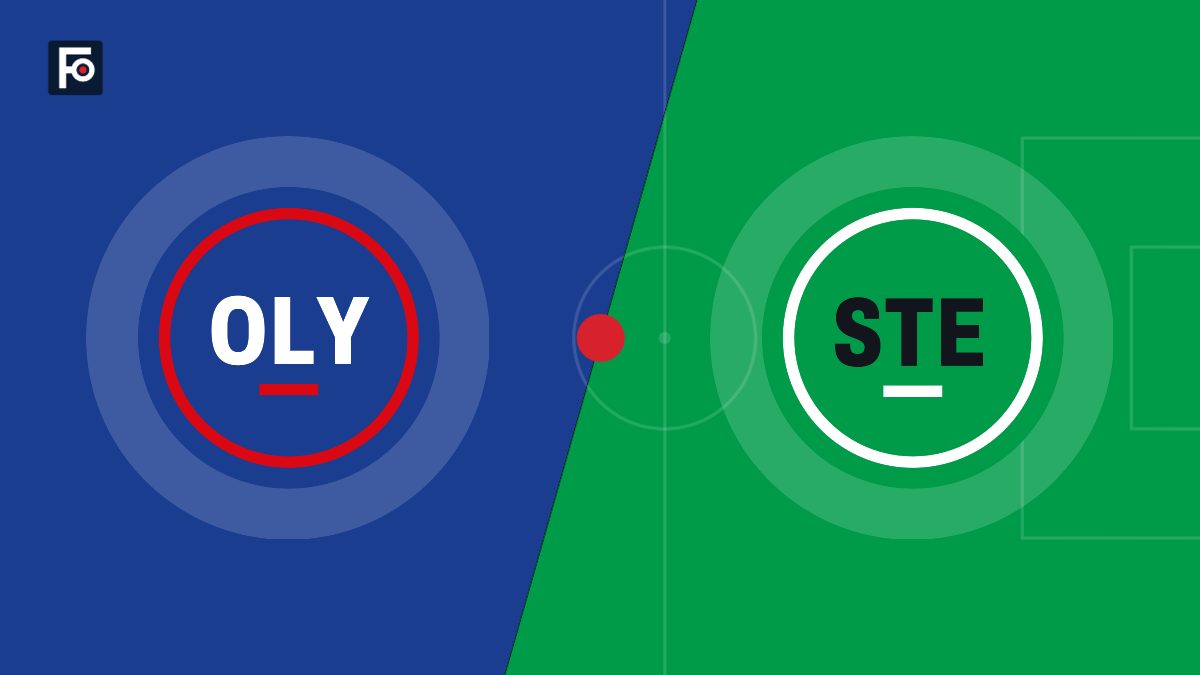 Visuel graphique Foot France aux couleurs de Olympique Lyonnais et de AS Saint-Étienne