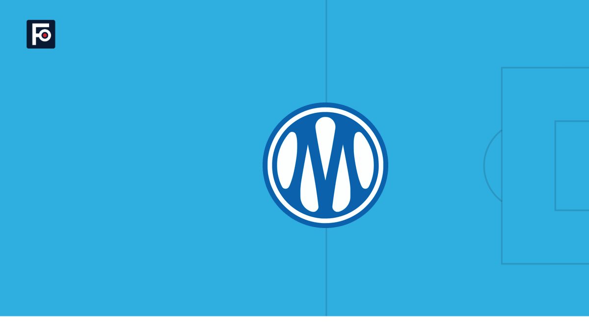 Visuel graphique Foot France aux couleurs de Olympique de Marseille