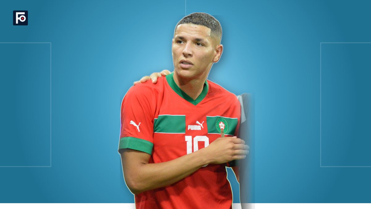 Amine Harit, photographié en 2023