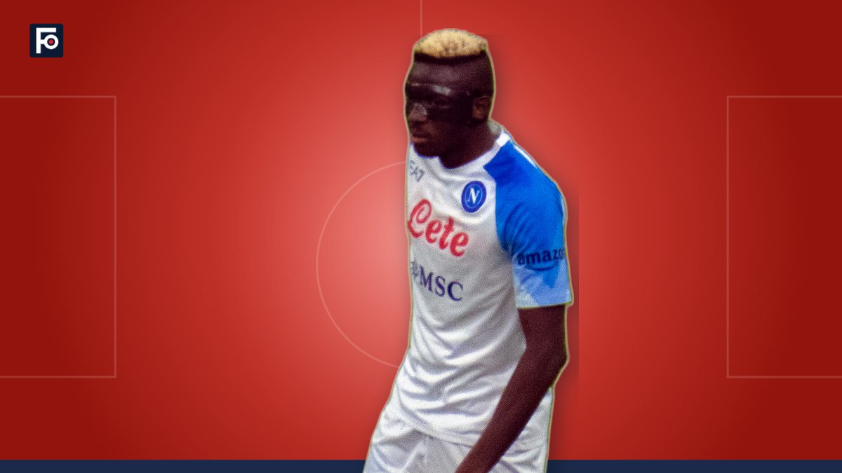 Victor Osimhen, photographié en 2023
