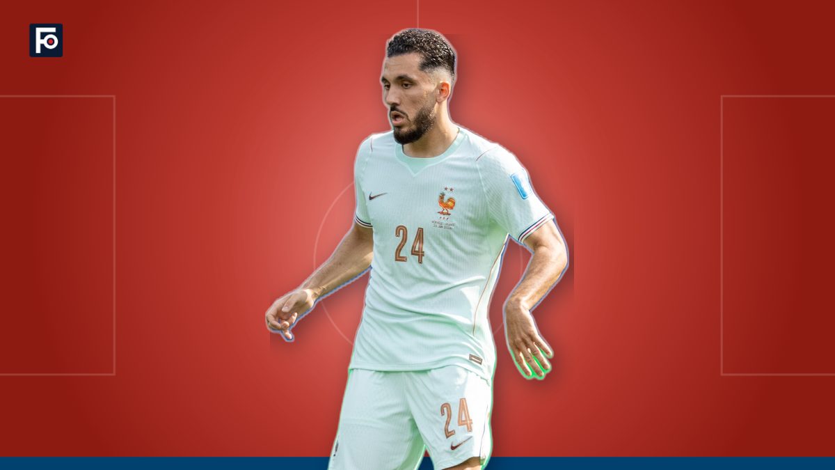 Rayan Cherki, photographié en 2026