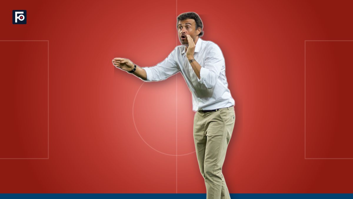Luis Enrique, photographié en 2014
